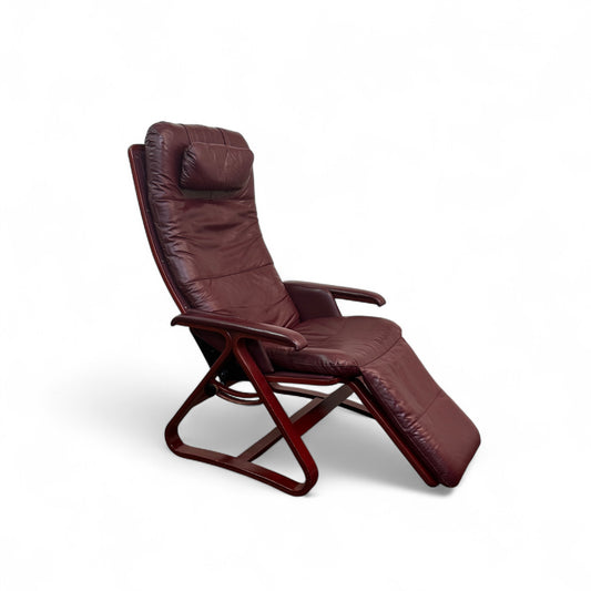 Backsaver Zero Gravity Leather Chair