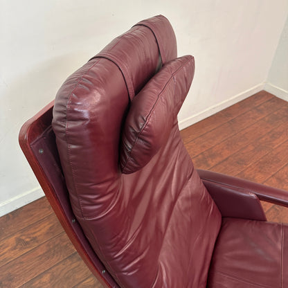 Backsaver Zero Gravity Leather Chair