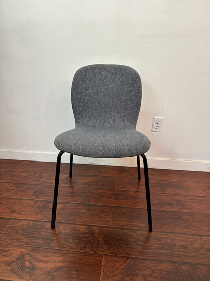 Stackable Grey Dining Chairs (x4)