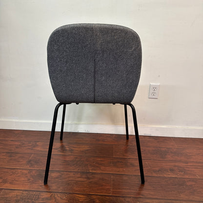 Stackable Grey Dining Chairs (x4)