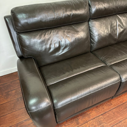 Gilman Creek 5-piece Leather Power Reclining Sectional