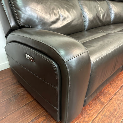 Gilman Creek 5-piece Leather Power Reclining Sectional