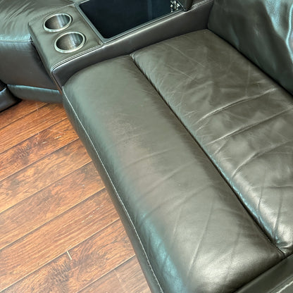 Gilman Creek 5-piece Leather Power Reclining Sectional