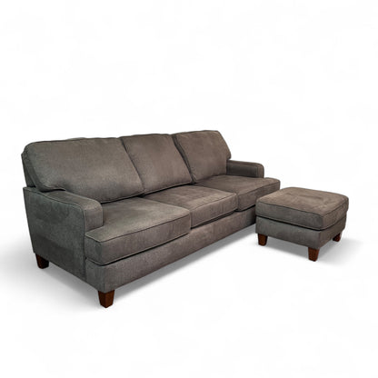 Modern Dark Grey Reversible Sectional