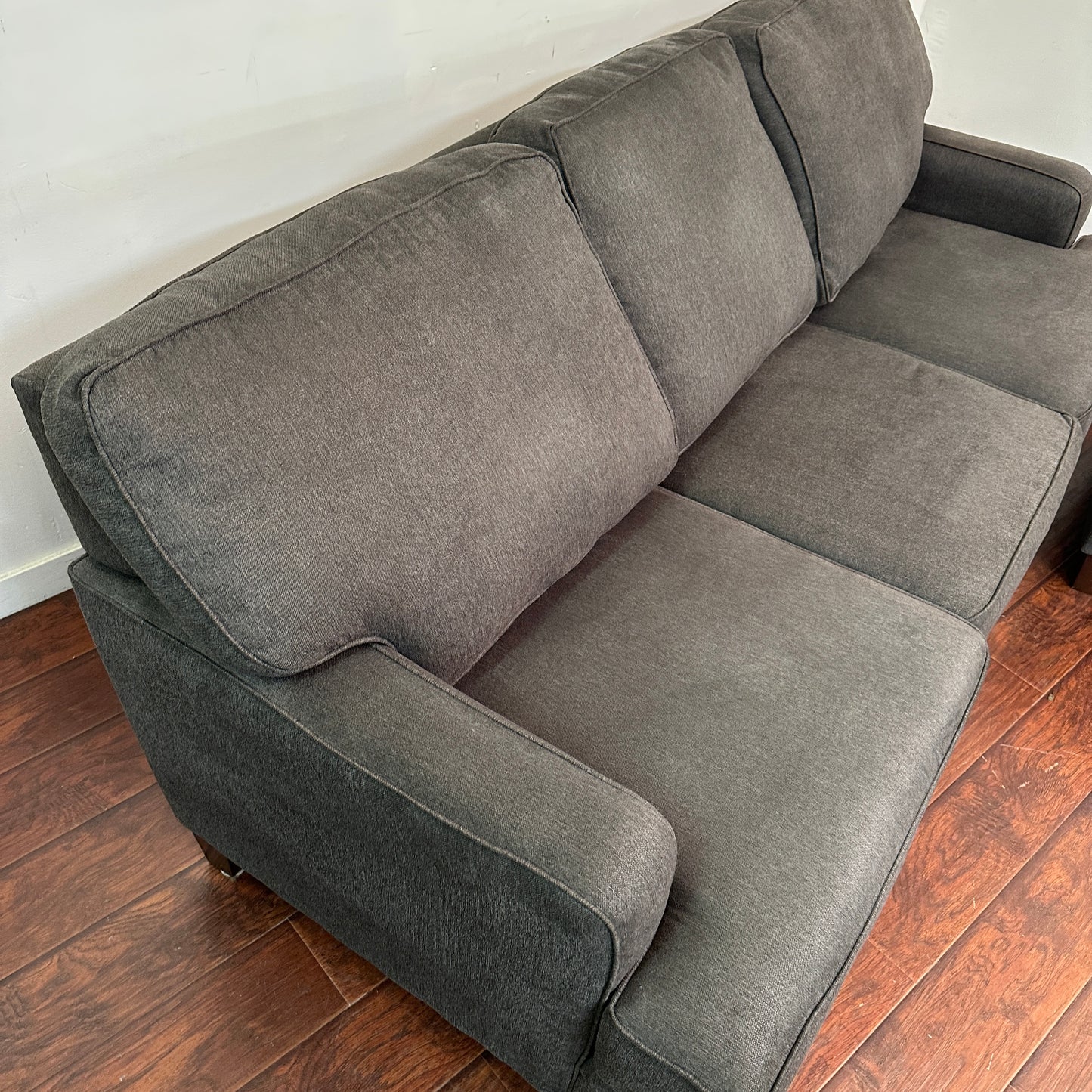 Modern Dark Grey Reversible Sectional