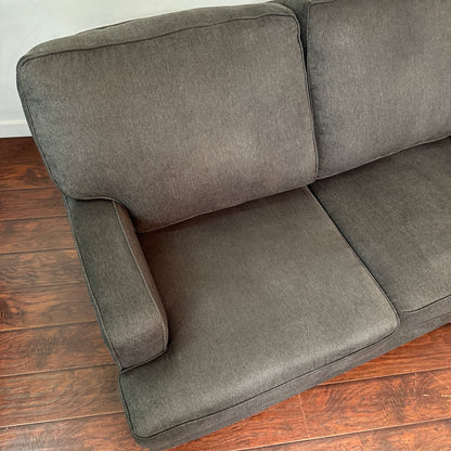 Modern Dark Grey Reversible Sectional