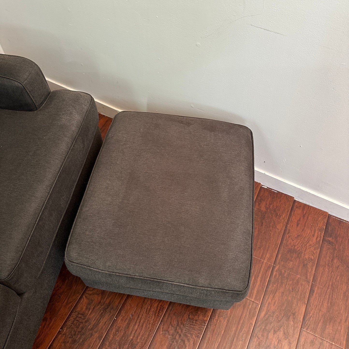 Modern Dark Grey Reversible Sectional