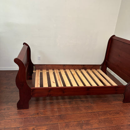 Sleigh Single Bed Size