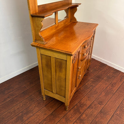Victorian Oak Sideboard