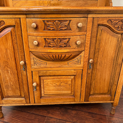 Victorian Oak Sideboard