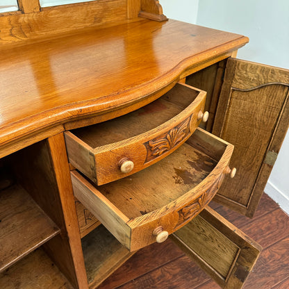 Victorian Oak Sideboard