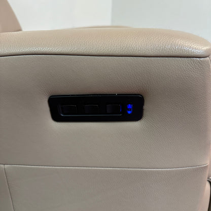 ScanDesigns Leather Power Recliner