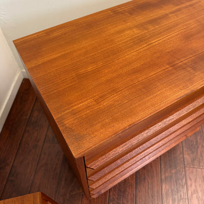 Scandinavian Mid-Century Teak Dresser Set