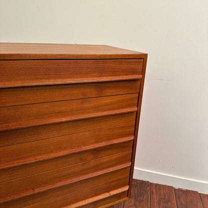 Scandinavian Mid-Century Teak Dresser Set