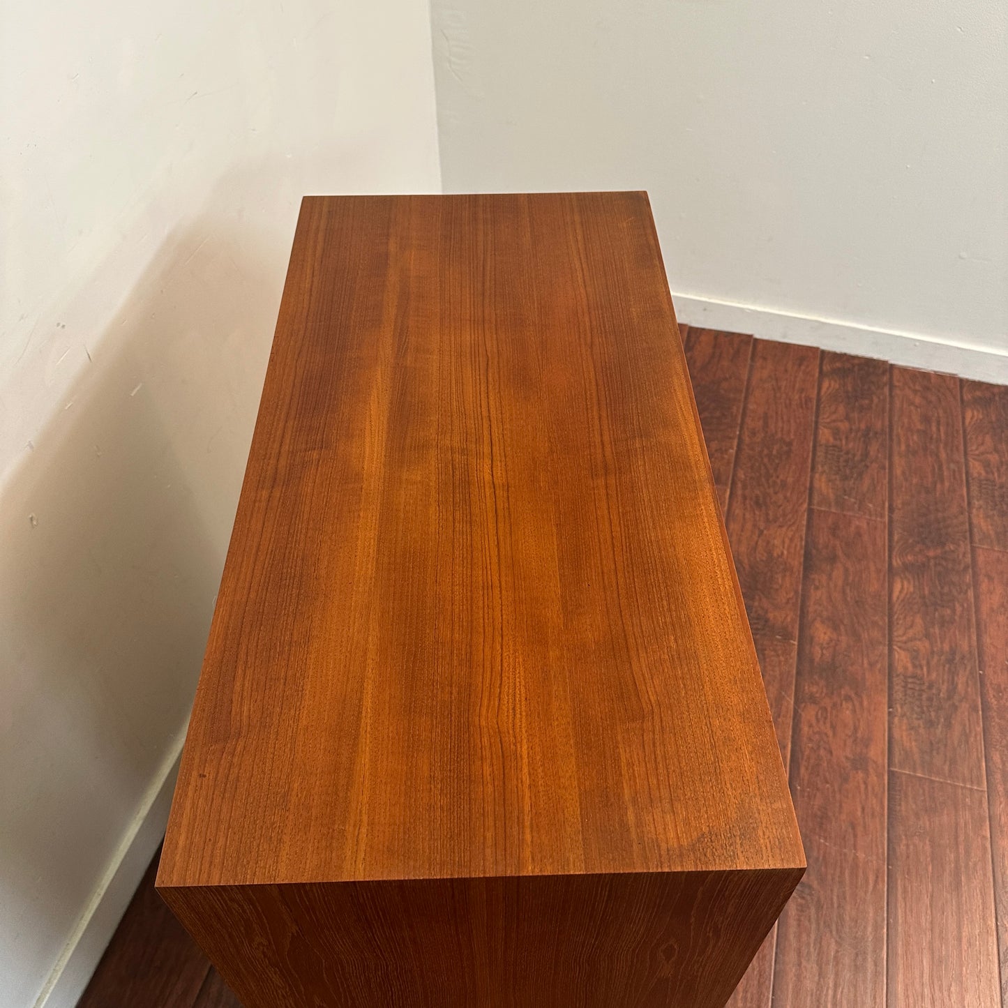 Scandinavian 5 Drawers Mid-Century Teak Highboy Dresser