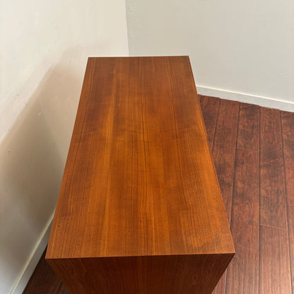 Scandinavian 5 Drawers Mid-Century Teak Highboy Dresser