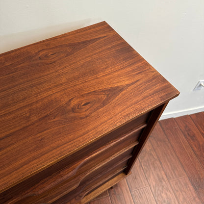 Walnut Mid-Century Dresser Set