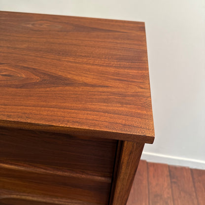 Walnut Mid-Century Dresser Set