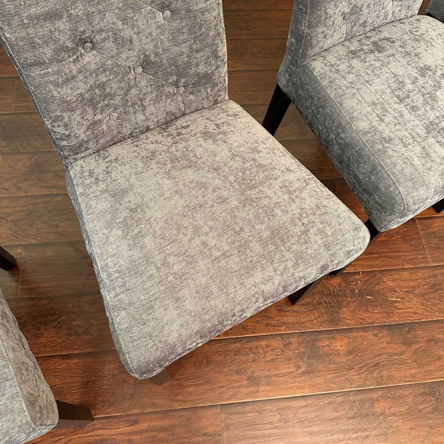 Modern High Back Dining Chairs (x4)
