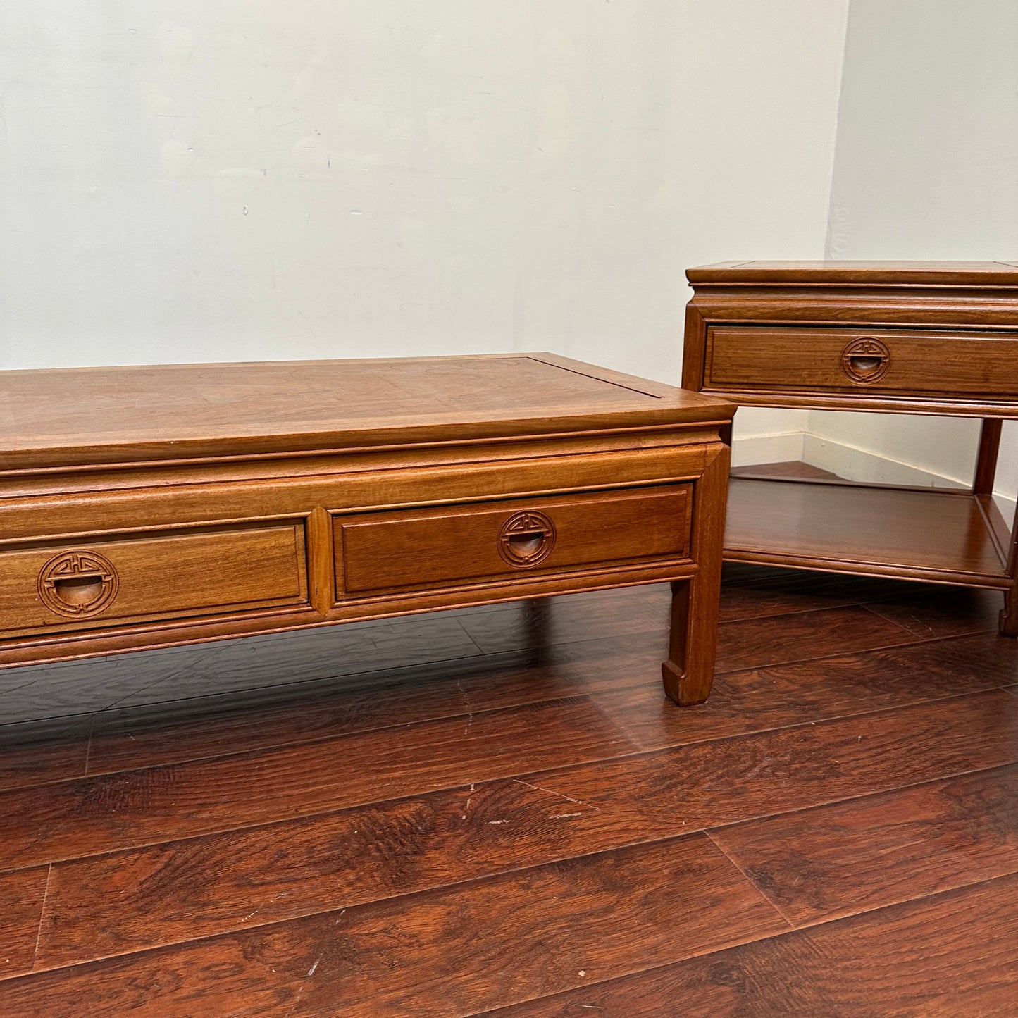 Ming Style Asian Rosewood Living Room Set