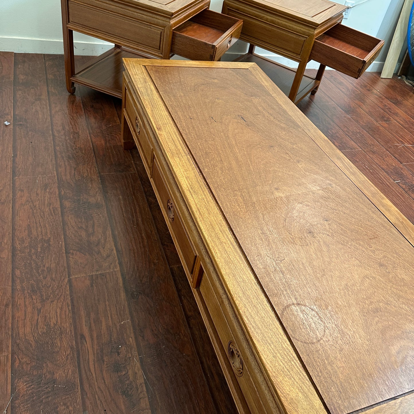 Ming Style Asian Rosewood Living Room Set