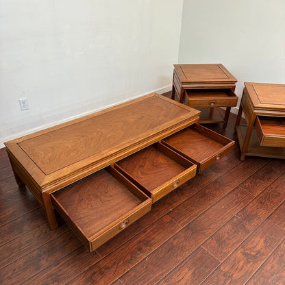 Ming Style Asian Rosewood Living Room Set