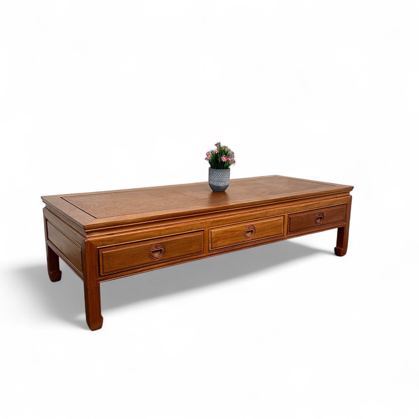 Ming Style Asian Rosewood Coffee Table