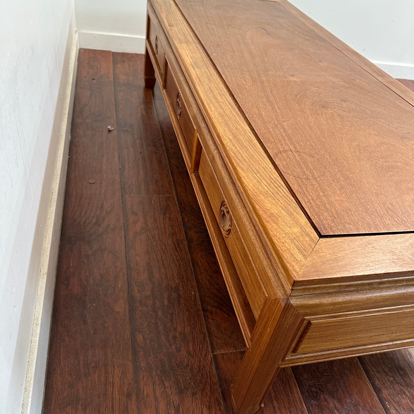 Ming Style Asian Rosewood Coffee Table