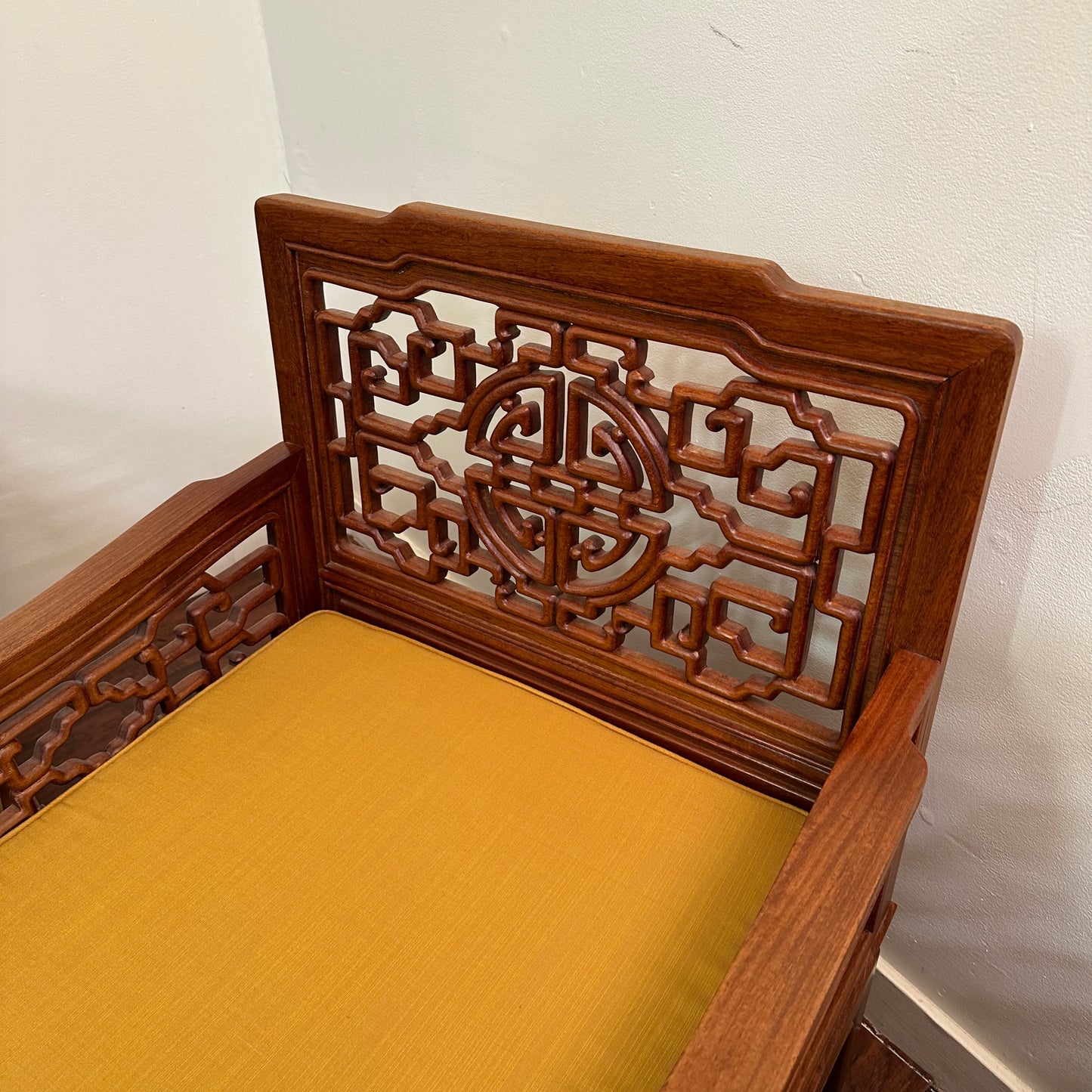 Ming Style Asian Rosewood Sofa Set