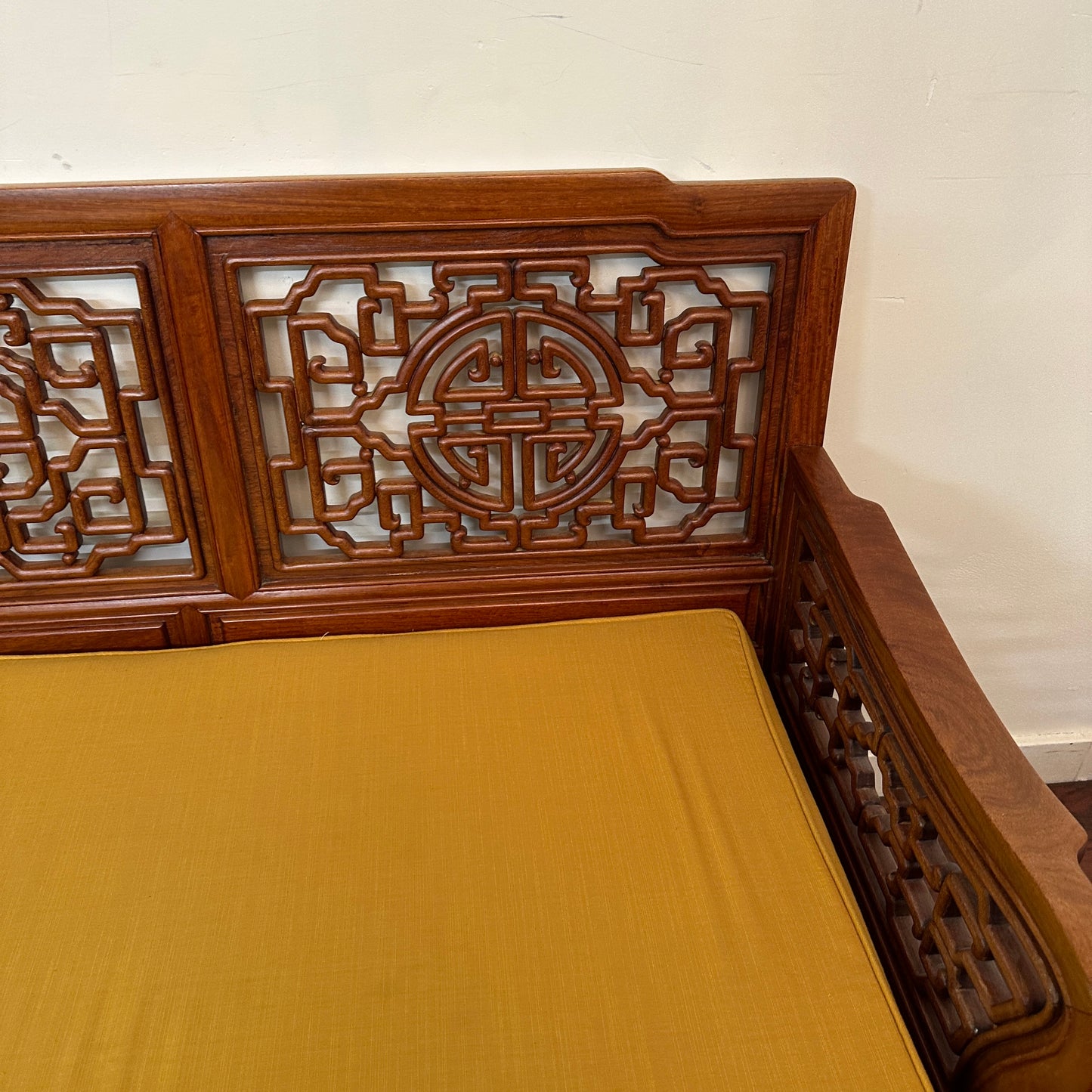 Ming Style Asian Rosewood Sofa Set