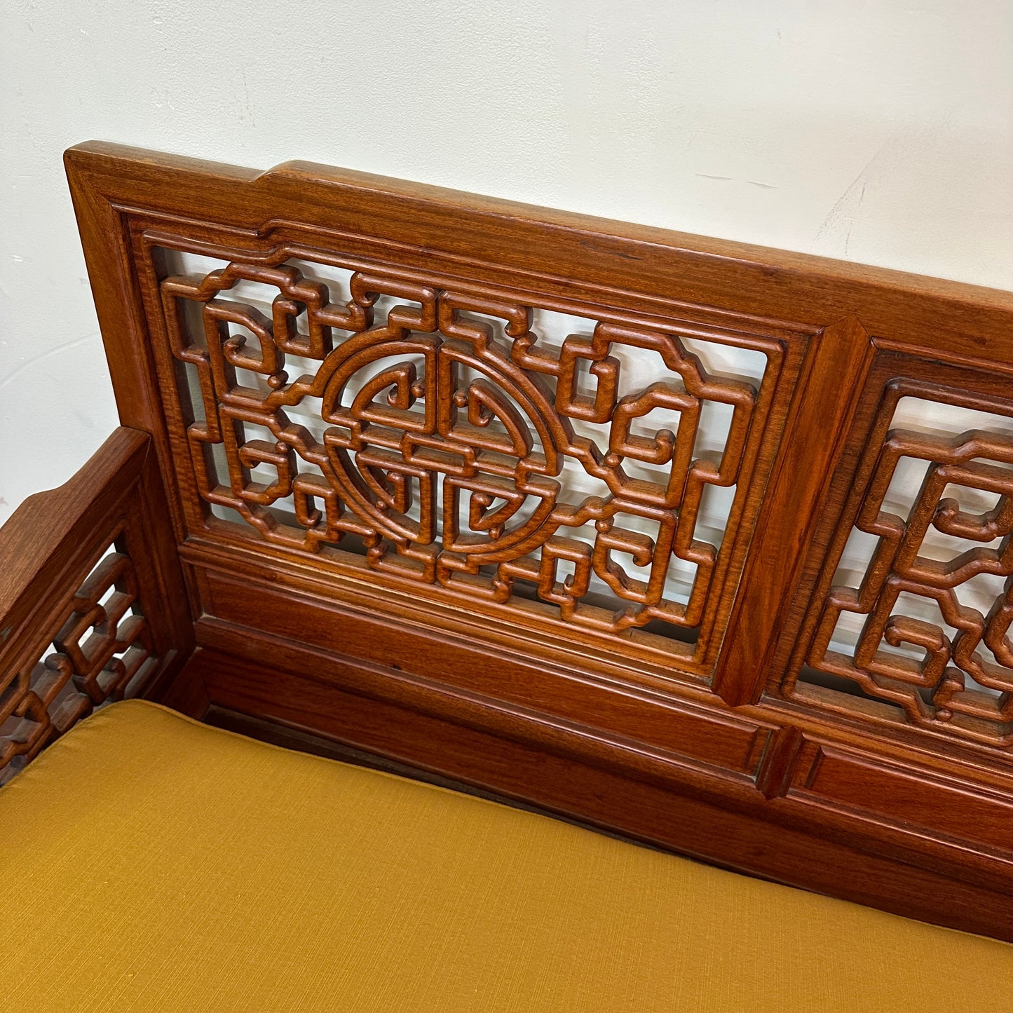 Ming Style Asian Rosewood Sofa Set