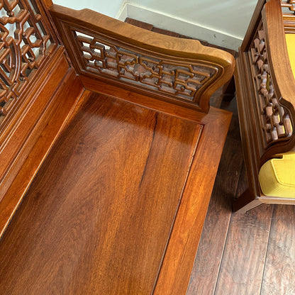 Ming Style Asian Rosewood Sofa Set