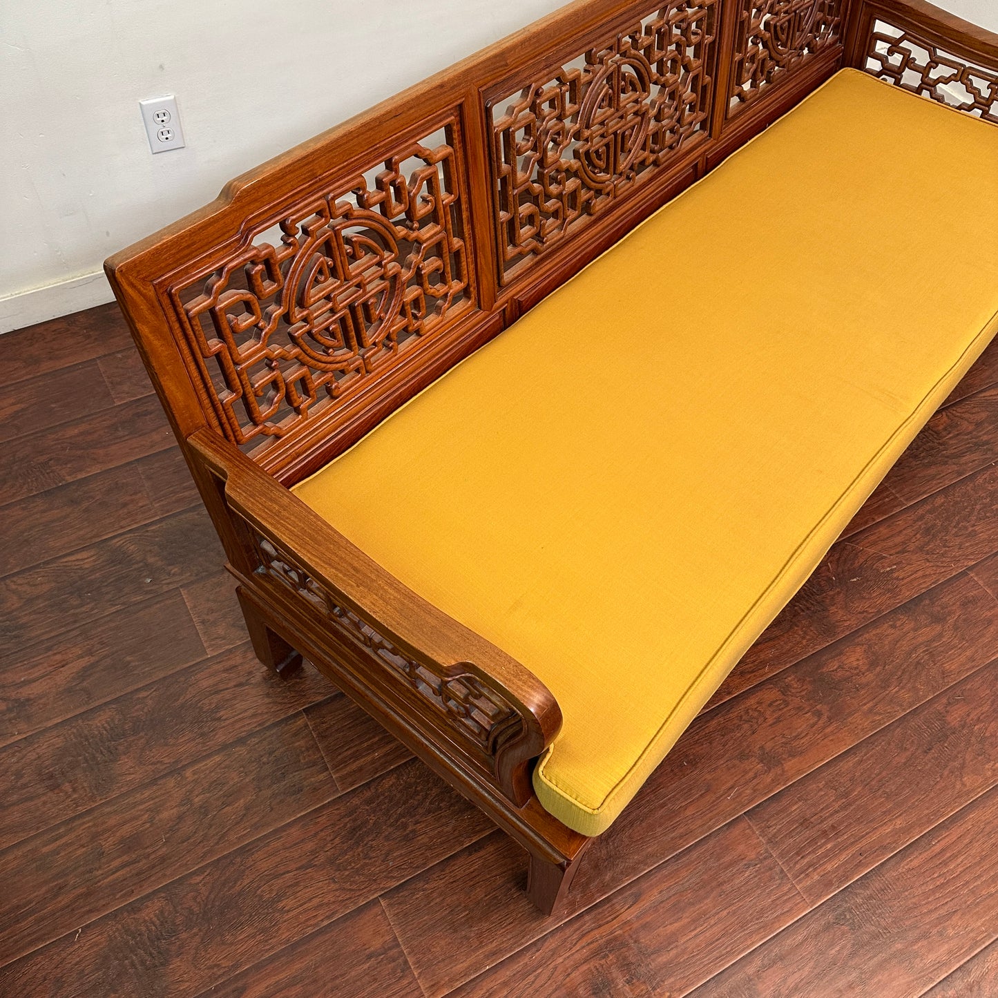 Ming Style Asian Rosewood Sofa