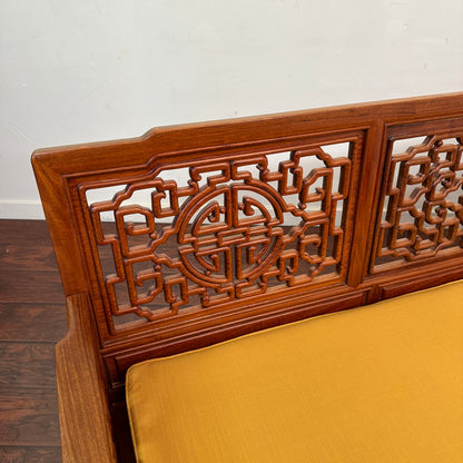 Ming Style Asian Rosewood Sofa