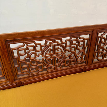 Ming Style Asian Rosewood Sofa