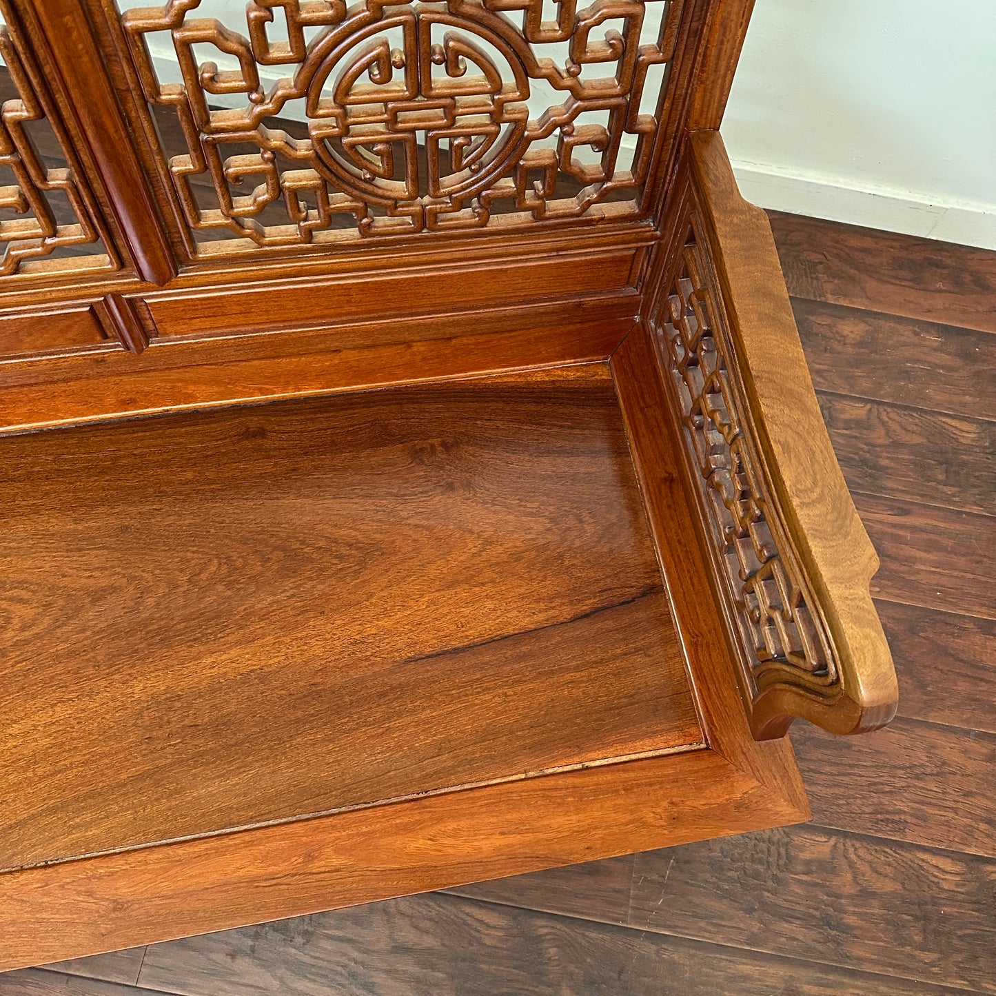 Ming Style Asian Rosewood Sofa