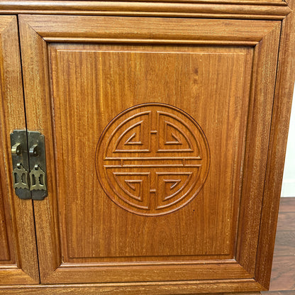 Oriental Ming Asian Rosewood Sideboard