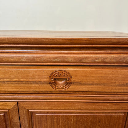 Oriental Ming Asian Rosewood Sideboard