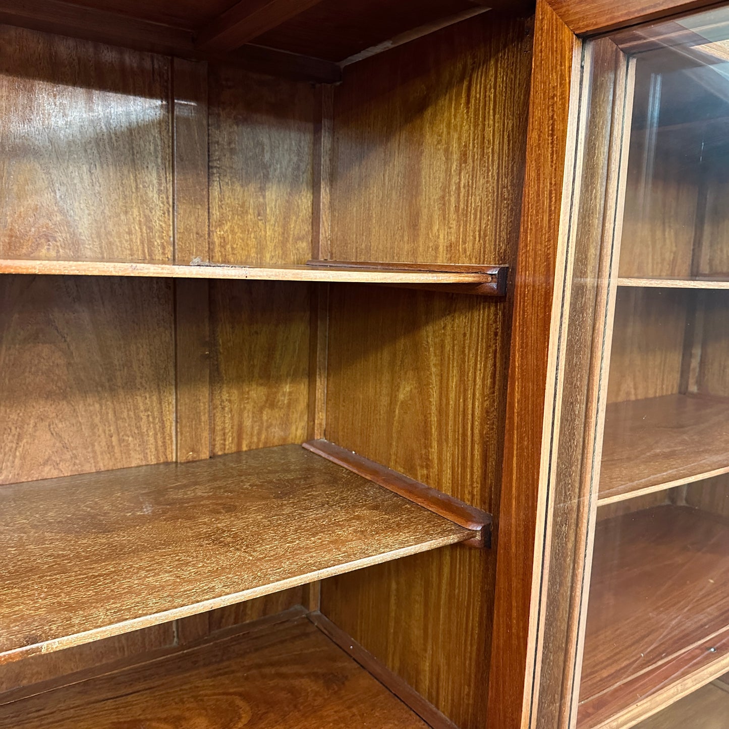 Oriental Ming Asian Rosewood Display Cabinet