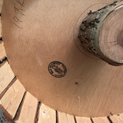 Old Hickory Wooden Side Tables (x2)