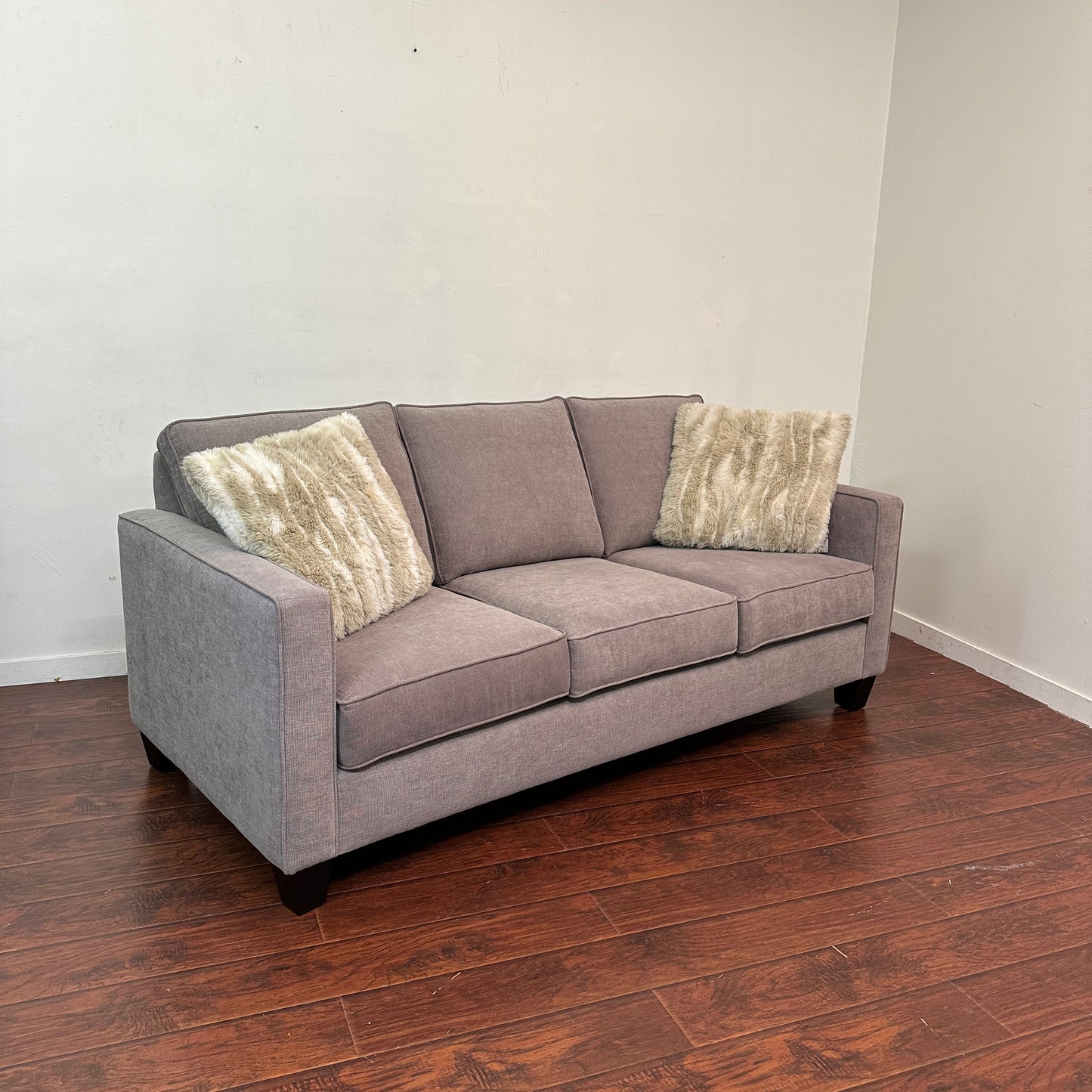 Lawrence Grey 3 Seats Couch