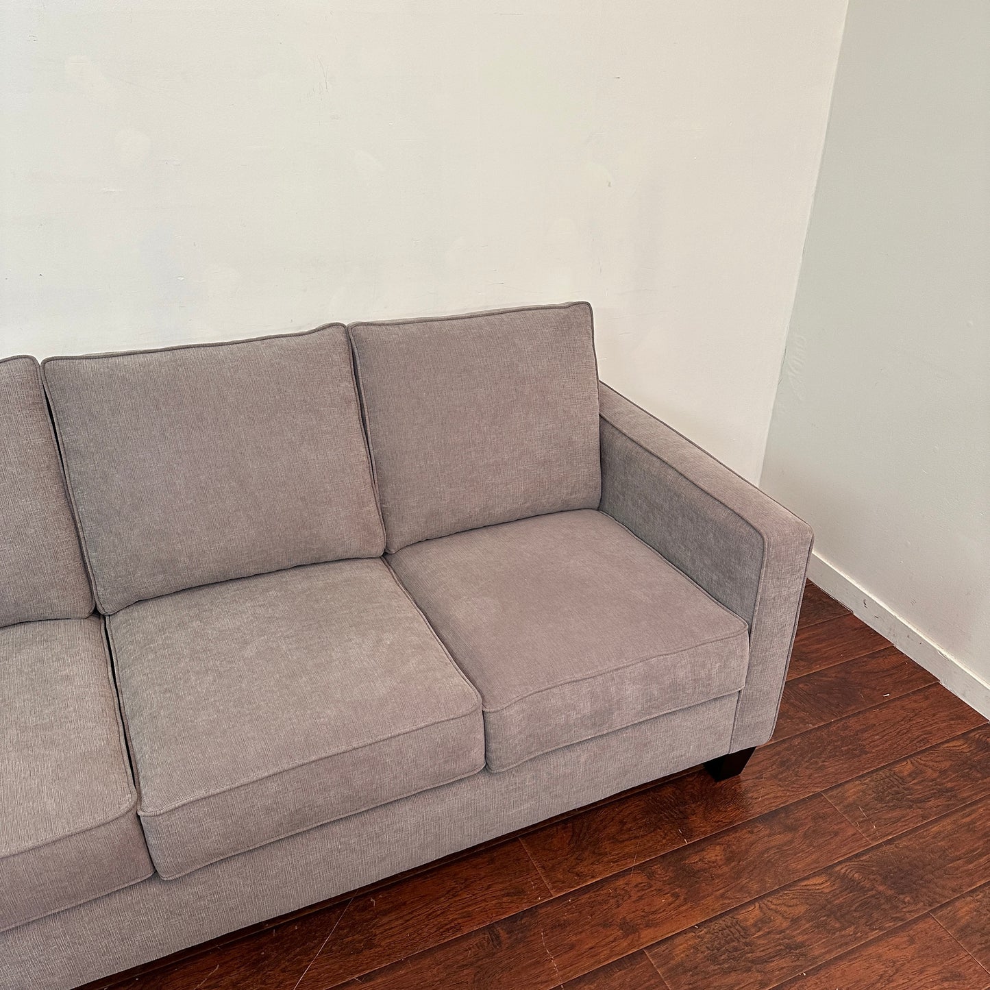 Lawrence Grey 3 Seats Couch