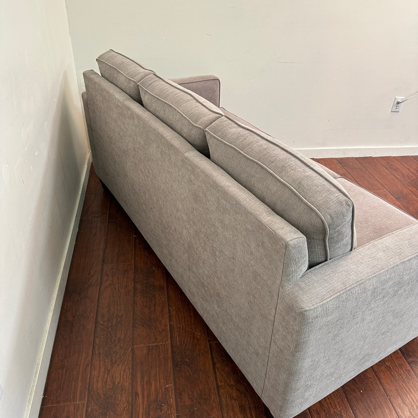 Lawrence Grey 3 Seats Couch