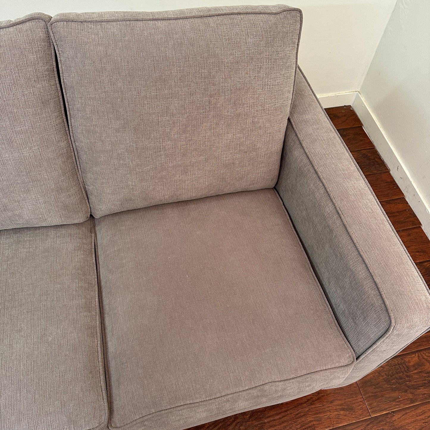 Lawrence Grey 3 Seats Couch