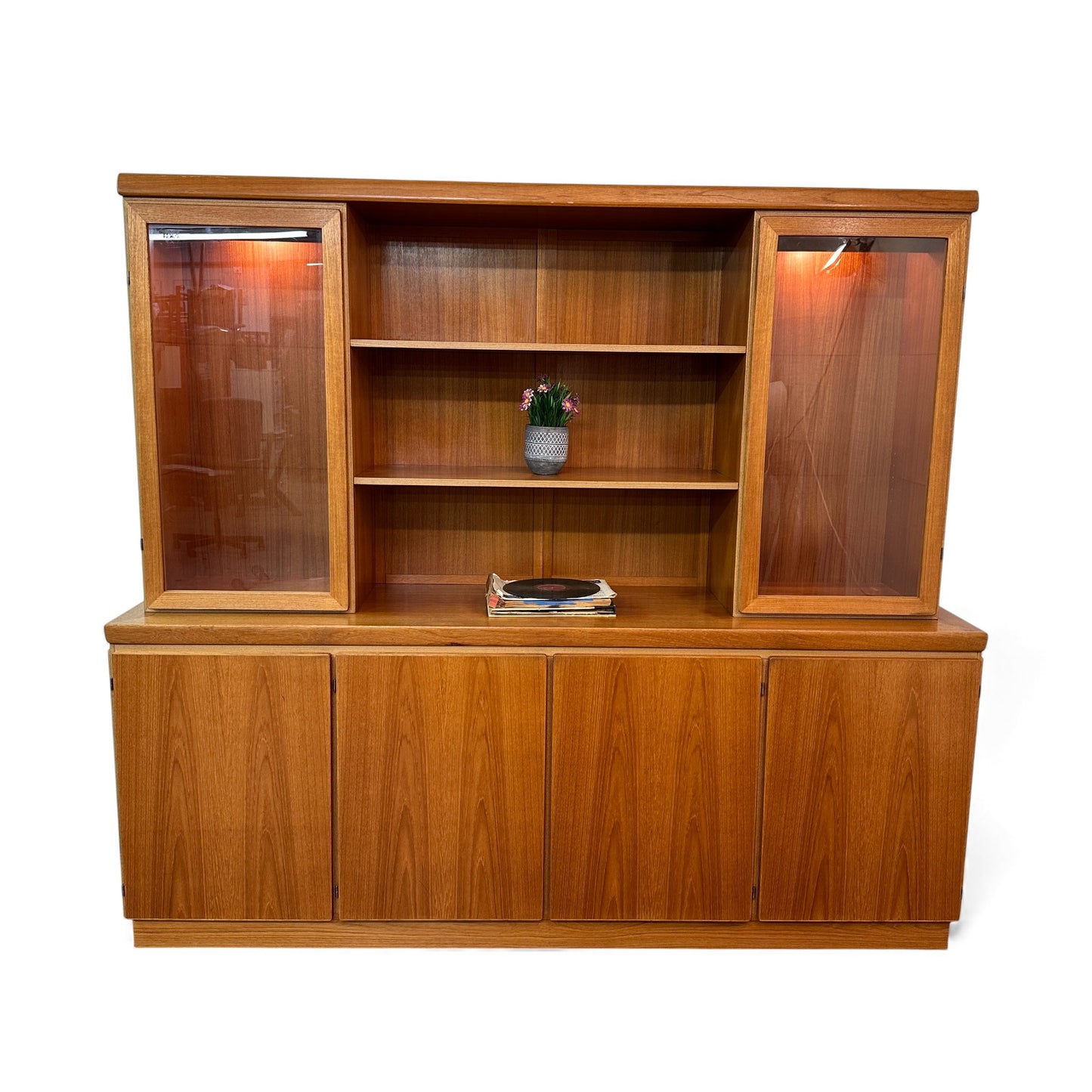 Skovby Møbelfabrik Danish Modern Teak Display Cabinet