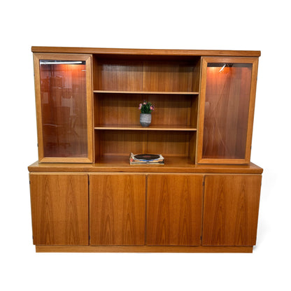 Skovby Møbelfabrik Danish Modern Teak Display Cabinet