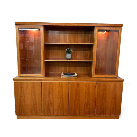 Skovby Møbelfabrik Danish Modern Teak Display Cabinet