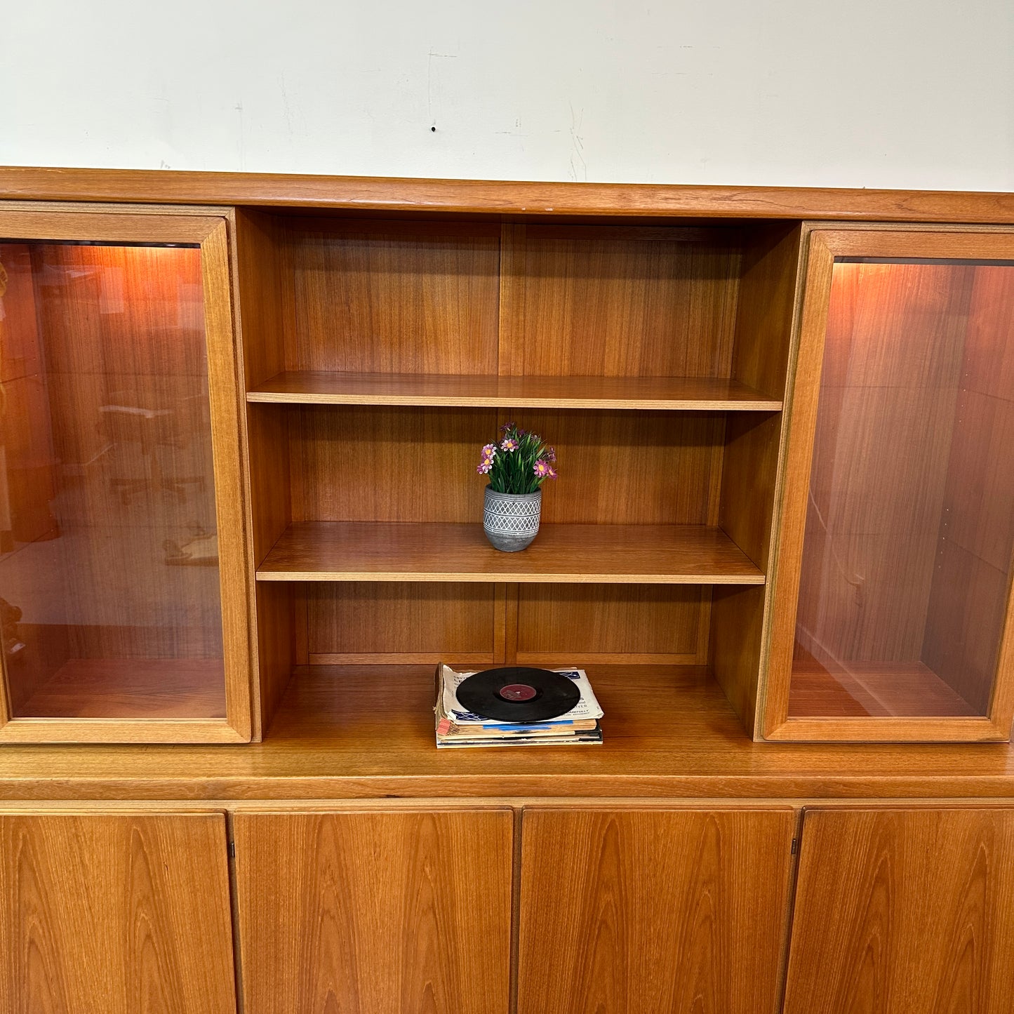 Skovby Møbelfabrik Danish Modern Teak Display Cabinet