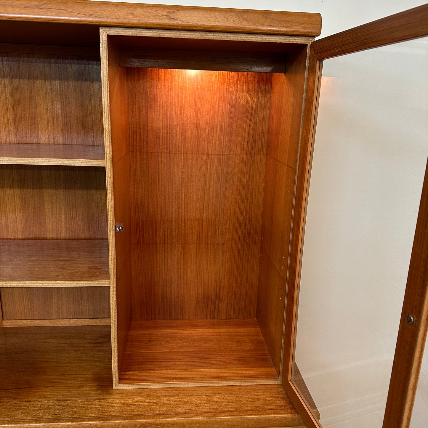 Skovby Møbelfabrik Danish Modern Teak Display Cabinet