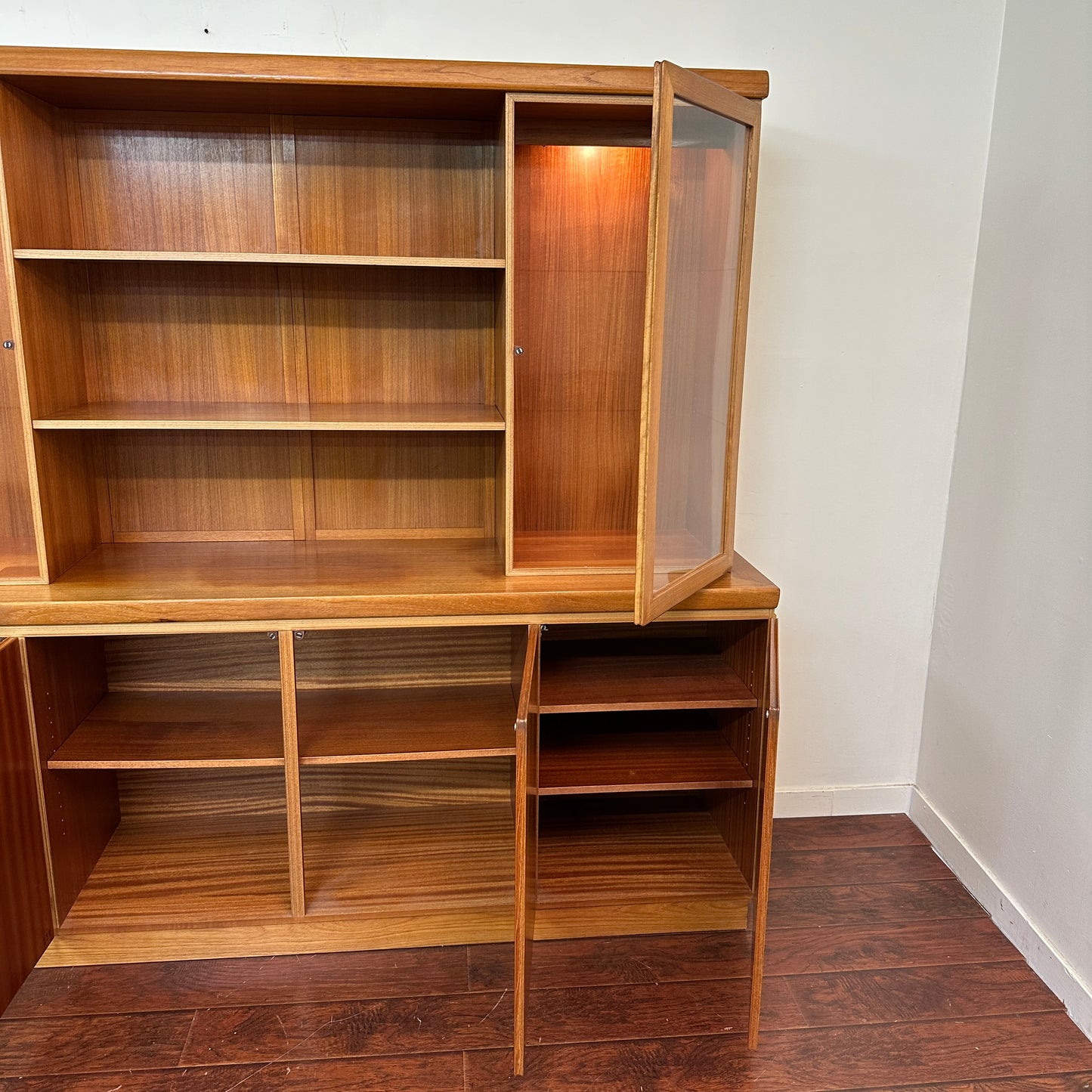Skovby Møbelfabrik Danish Modern Teak Display Cabinet